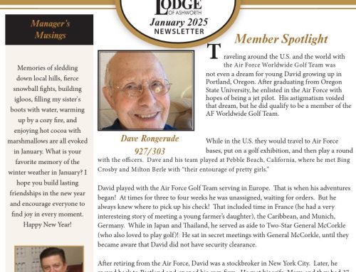 January 2025 Newsletter